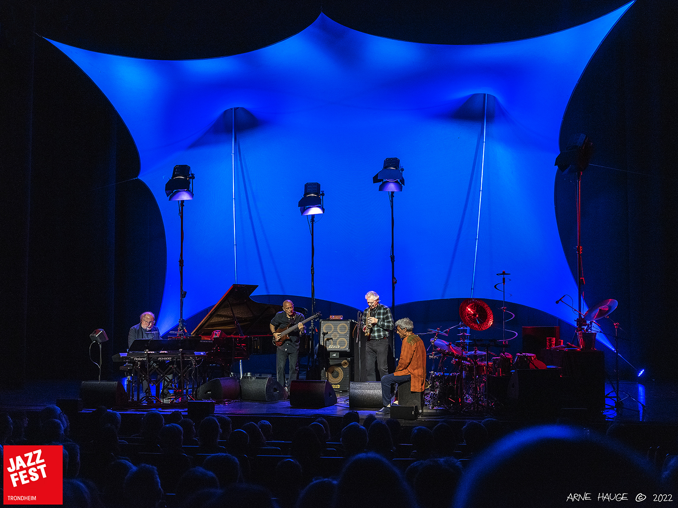 Jan Garbarek Group fet. Trilok Gurtu. Foto: Arne Hauge