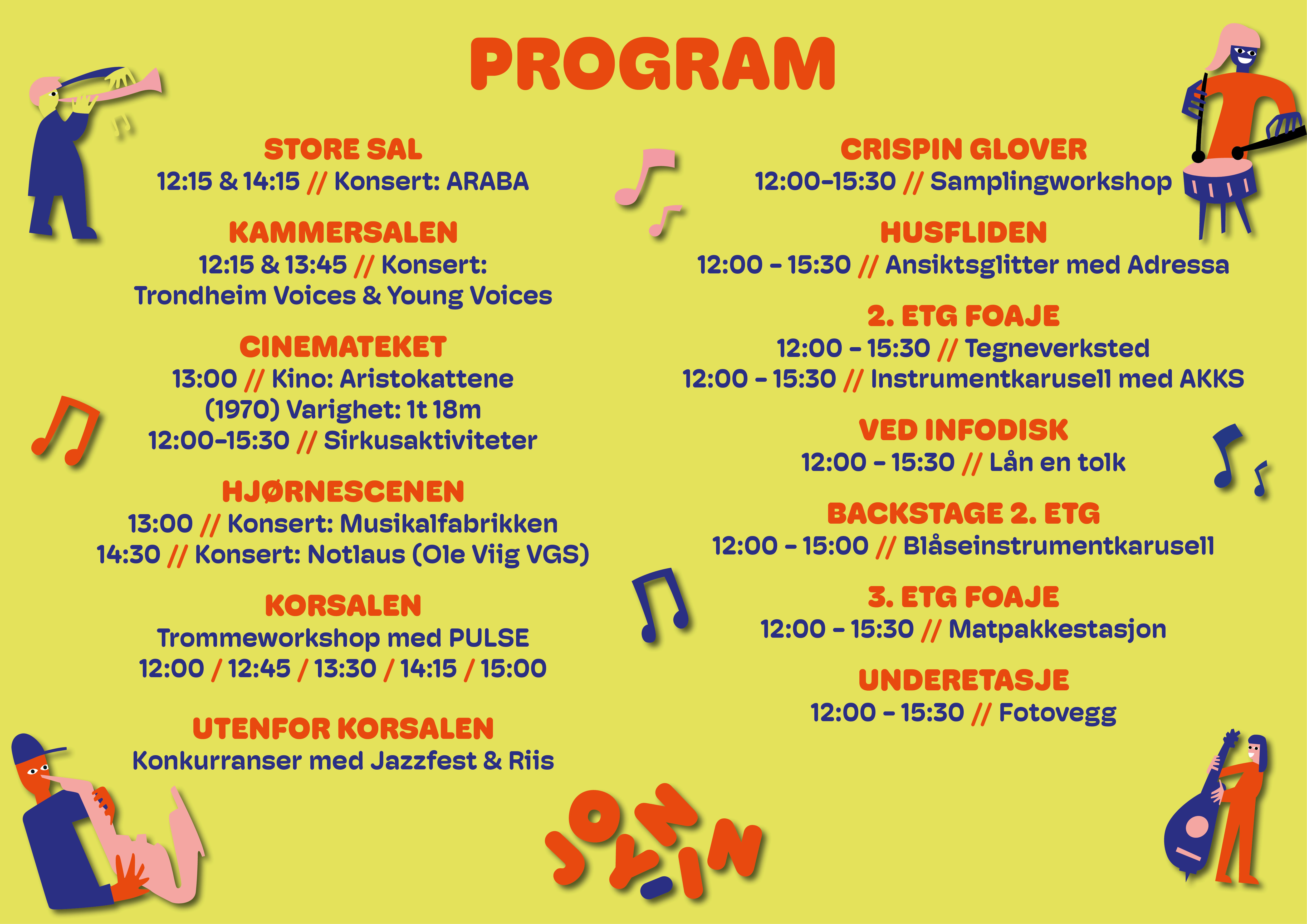 Bilde av programmet