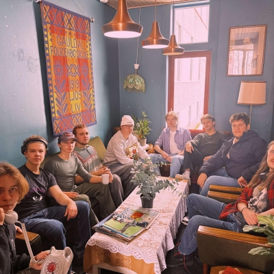 Photo of the jazz class from Trøndertun